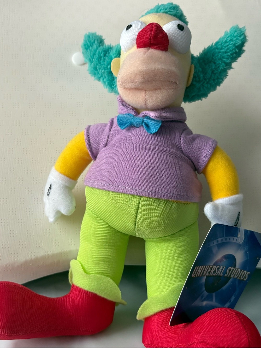 The Simpsons Krusty the Clown plush